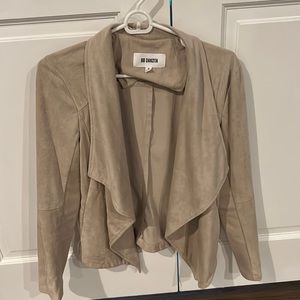 BB Dakota Faux Suede Cardigan